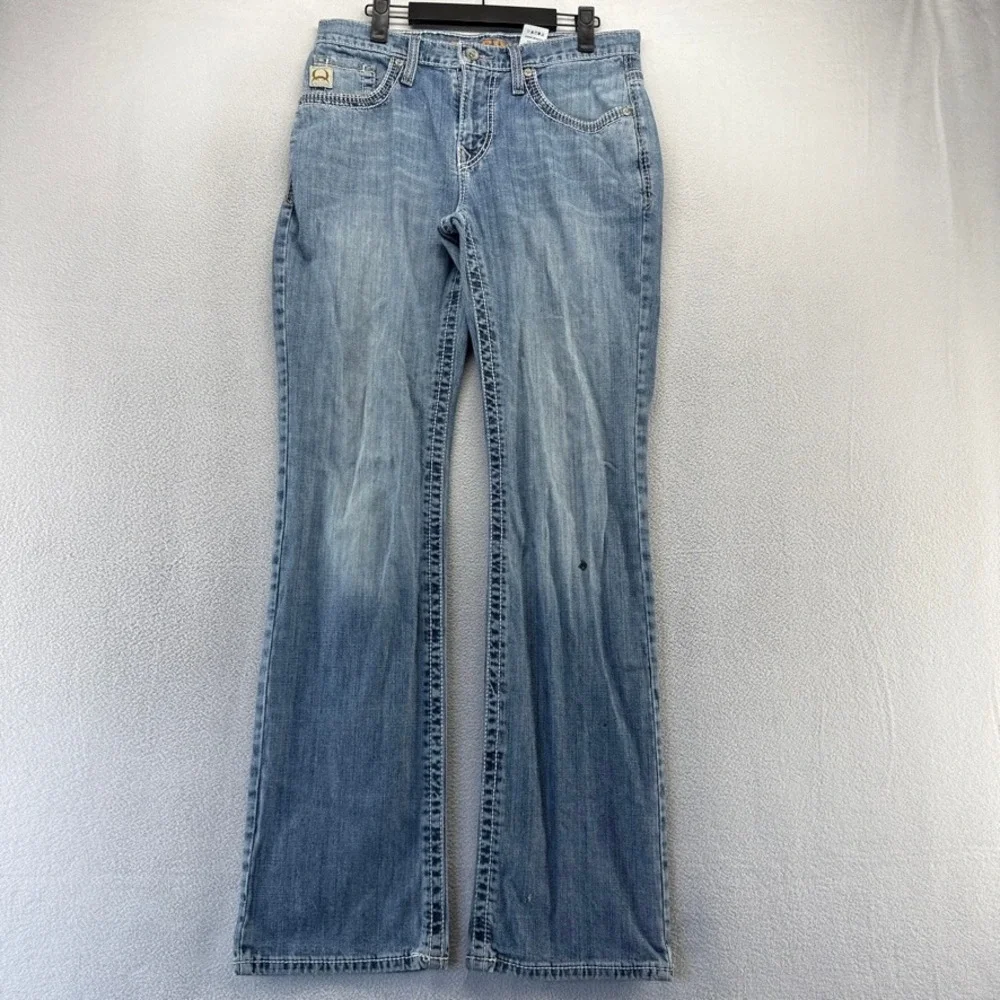 Cinch Jeans Mens 30x34 Blue Ian Bootcut Western Workwear Denim Cotton Vintage
